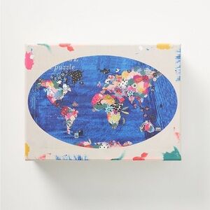 Anthropologie Nikki Cade World 600 Piece Puzzle NIB